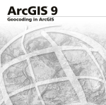 ArcGIS 9. Geocoding in ArcGIS