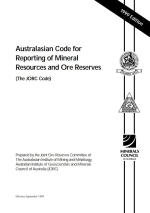 Australasian Code for Reporting of Mineral Resources and Ore Reserves (The JORC Code) / Австралазийский кодекс отчетности о минеральных ресурсах и запасах руды