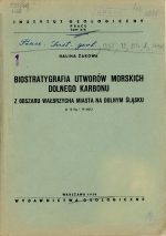 Biostratygrafia Utworow Morskich Dolnego Karbonu Z Obszaru Walbrzycha Miasta Na Dolnym Slasku