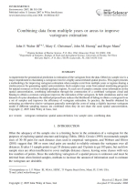 Combining data from multiple years or areas to improve variogram estimation / Объединение данных за несколько лет или областей для улучшения оценки вариограммы