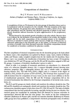 Compositions of Chondrites / Составы хондритов