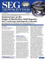 Controversies on the Origin of World-Class Gold Deposits, Part I: Carlin-type Gold Deposits in Nevada