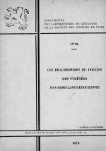 Documents des laboratoires de geologie de la faculte des sciences de Lyon. Les brachiopodes du dogger des pyrenees Navarro-Languedociennes