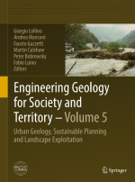 Engineering geology for society and territory. Volume 5. Urban geology, sustainable planning and landscape exploitation / Инженерная геология для общества и территории. Том 5. Городская геология, устойчивое планирование и использование ландшафтов