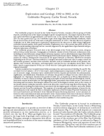 Exploration and geology, 1962 to 2002, at the Goldstrike Property, Carlin Trend, Nevada / Разведка и геология, с 1962 по 2002 год, на участке Goldstrike, Карлин Тренд, Невада