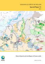 Geological survey of Finland. Mineral deposits and metallogeny of Fennoscandia / Геологическая служба Финляндии. Месторождения полезных ископаемых и металлогения Фенноскандии