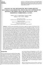 Geology of the proterozoic iron oxide-hosted, Nico cobalt-gold-bismuth, and Sue-Dianne copper-silver deposits, southern great bear magmatic zone, northwest territories, Canada