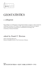 Geostatistics. A colloquium / Геостатистика. Коллоквиум