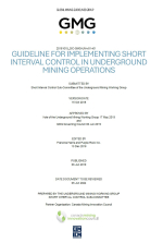 Guideline for implementing short interval control in underground mining operations / Руководство по внедрению кратковременного контроля при проведении подземных горных работ