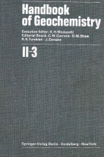 Handbook of geochemistry. Vol II-3. Cr-Br / Справочник по геохимии. Выпуск II-3. ряд Хром-Бром