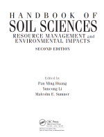 Handbook of soil sciences. Resource management and environmental impacts /Справочник по почвоведению. Управление ресурсами и воздействие на окружающую среду