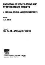 Handbook of strata-bound and strataiform ore deposits. Part 6. Cu, Zn, Pb and Ag deposits / Практическое руководство по стратиформным месторождениям твердых полезных ископаемых. Часть 6. Медные, цинковые, свинцовые и серебряные месторождения