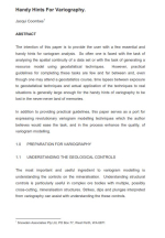 Handy hints for variography / Полезные советы по вариографии