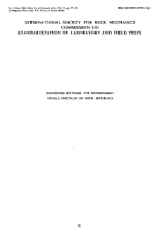 International society for rock mechanics commission on standardization of laboratory and field tests (ISRM) / Комиссия Международного общества механики горных пород по стандартизации лабораторных и полевых испытаний