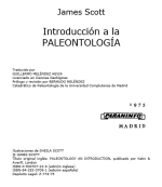 Introducción a la paleontologia / Введение в палеонтологию