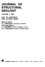 Journal of Structural Geology (1981)/ Журнал структурной геологии (1981)