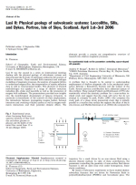 Lasi II: Physical geology of subvolcanic systems: Laccoliths, Sills, and Dykes / Lasi II: Физическая геология субвулканических систем: лакколиты, силлы и дайки