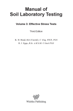 Manual of soil laboratory testing. Volume 3: Effective stress tests / Руководство по лабораторным методам исследования почв. Том 3. Эффективные стресс-тесты