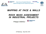 Mapping at face & walls. Rock mass assessment in industrial projects / Картографирование забоя и стен. Оценка массива горных пород в промышленных проектах