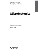 Microtectonics / Микротектоника