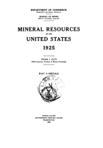 Mineral resources of the United States. Part I. Metals