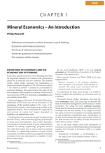 Monograph 29. Mineral Economics: Australian and Global Perspectives / Монография 29. Экономика полезных ископаемых: австралийские и глобальные перспективы