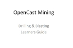 OpenCast mining drilling & blasting learners guide / Руководство для учащихся по бурению и взрывным работам на открытых горных работах