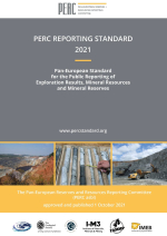 PERC reporting standard. Pan-European standard for the public reporting of exploration results, mineral resources and mineral reserves / Стандарт отчетности PERC