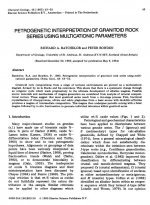 Petrogenetic interpretation of granitoid rock series using multicationic parameters / Петрогенетическая интерпретация толщи гранитоидных пород по мультикатионным параметрам 