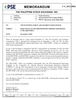 Philippine Mineral Reporting Code for Reporting of Exploration Results, Mineral Resources, and Mineral Reserves (The PMRC) / Филиппинский кодекс отчетности о полезных ископаемых для отчетности о результатах разведки, минеральных ресурсах и запасах 