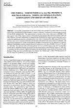 The Portia - North Portia Cu-Au(-Mo) prospect, South Australia: timing of mineralization, albitisation and origin of ore fluid