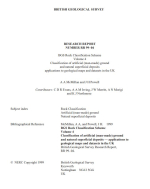 Research report number RR 99-04. BGS rock classification scheme. Volume 4. Classification of artificial (man-made) ground and natural superficial deposits applications to geological maps and datasets in the UK / Отчет об исследовании № RR 99-04. Том 4