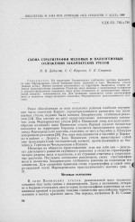 Схема стратиграфии меловых и палеогеновых отложений Закарпатских Утесов