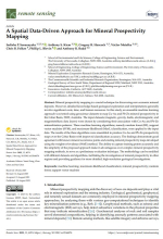 A spatial data-driven approach for mineral prospectivity mapping / Основанный на пространственных данных подход к составлению карт перспективности полезных ископаемых