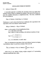 Specialized forms of kriging / Специальные формы кригинга