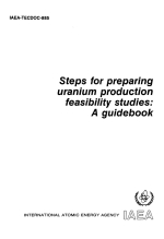 Steps for preparing uranium production feasibility studies: A guidebook / Этапы подготовки технико-экономического обоснования добычи урана: руководство