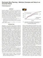 Stochastic mine planning – methods, examples and value in an uncertain world / Стохастическое планирование горных работ – методы, примеры и ценность в условиях неопределенности