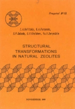 Structural transformations in natural zeolites