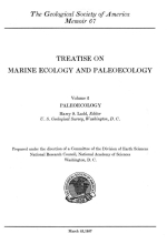 Treatise on marine ecology and paleoecology. Volume 2. Paleoecology / Трактат по морской экологии и палеоэкологии. Том 2. Палеоэкология