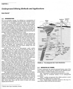 Underground mining methofs and applications / Методы и области применения подземной добычи полезных ископаемых