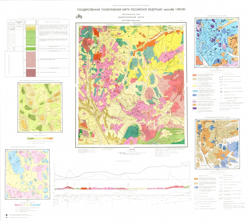 Государственная геологическая карта российской федерации