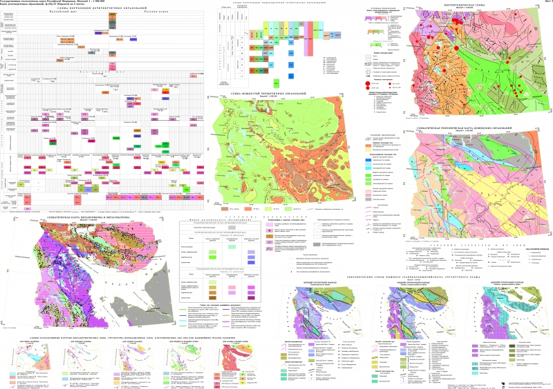 Геологическая карта ленинградской