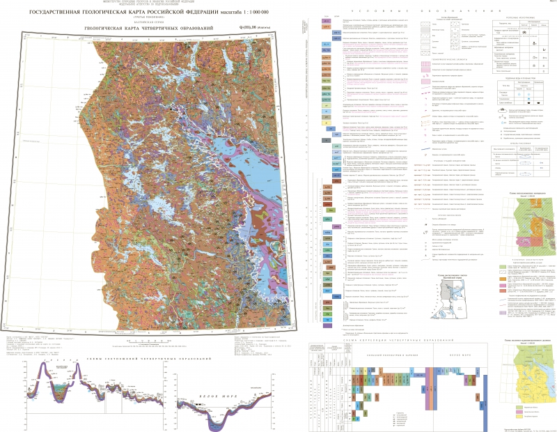 Геологическая карта ленинградской области всегеи