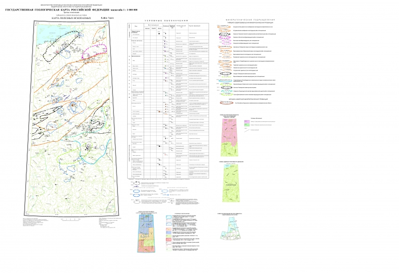 Геологическая карта таймыра
