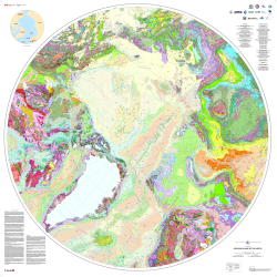 Geological map of the Arctic / Геологическая карта Арктики