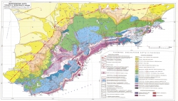 Геологическая карта Горного и Предгорного Крыма