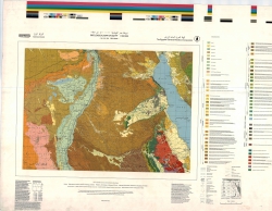 H-36-C (Beni Suef). Geological map of Egypt