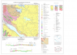 K-35-073-В (Сърица). Геоложка карта на република България