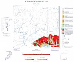 K-52-XI. Карта полезных ископаемых СССР. Серия Сихотэ-Алинская