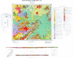 K-53-I. Карта полезных ископаемых СССР. Серия Сихотэ-Алинская.